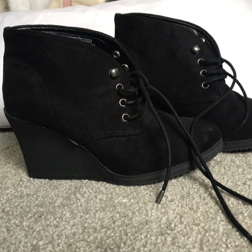 Black booties